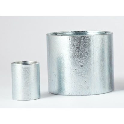 Galvanized Coupling, 3 in Diameter